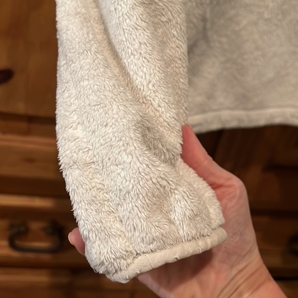 The North Face Jacket Women’s,Sz:SM/P White Osito Fleece Full Zip Pockets Casual - Picture 8 of 10